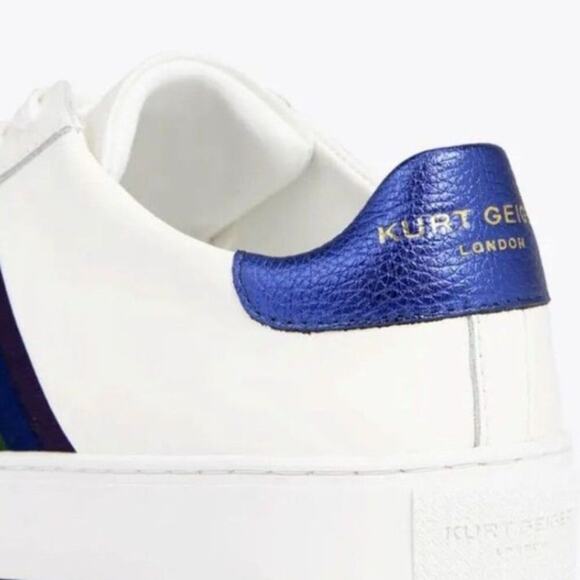 Kurt Geiger London Lennon Embroidered Sneakers Size 45-US Size 12 - Picture 3 of 3